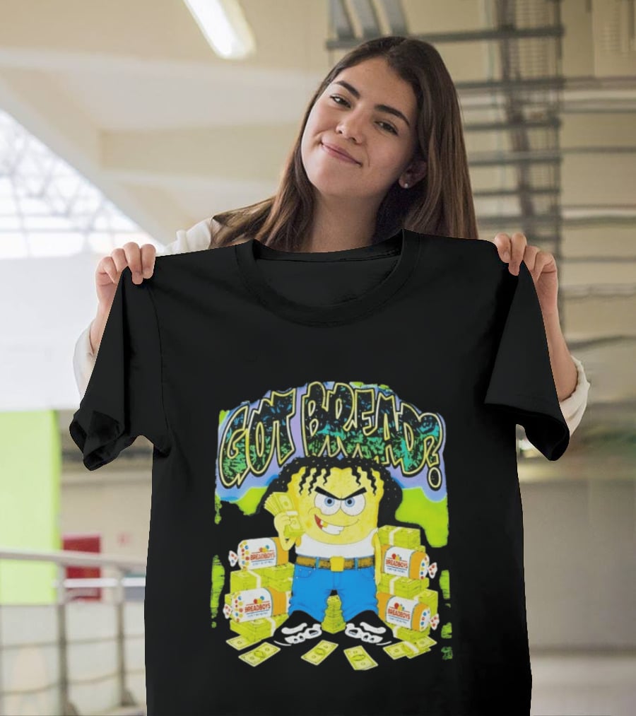 Got Bread Breadboys Cash Stacks And Cartoon Dollar Blocks T-Shirt