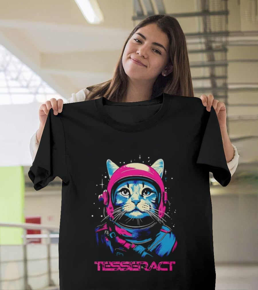 TesseracT Cosmic Cat Astronaut T-Shirt