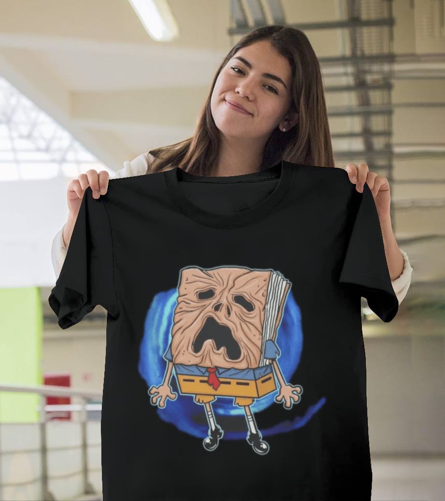 SpongeBob Necronomicon Mashup NecronomiBob T-Shirt
