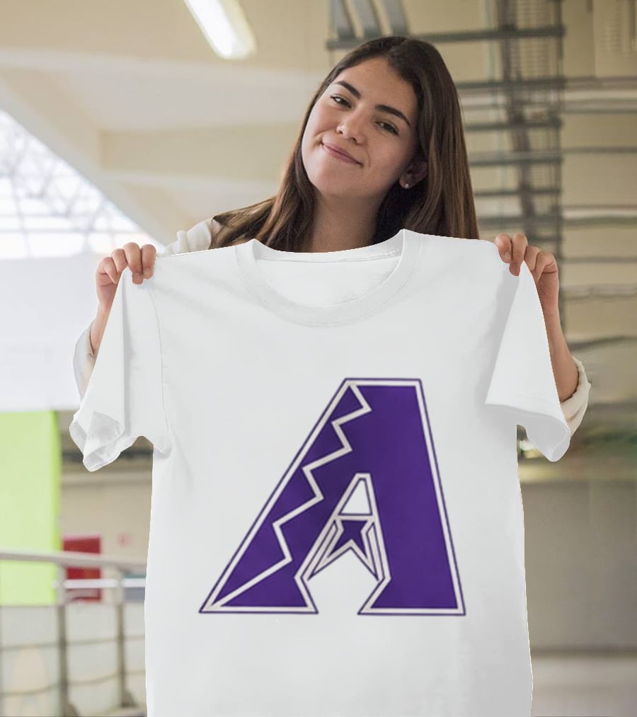 2026 Arizona Diamondbacks GCU Jersey Giveaway Purple "A" T-Shirt