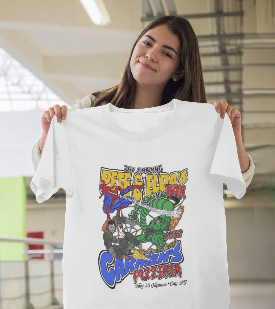 The Amazing Pete And Elda’s The Shore’s Famous Carmen’s Pizzeria T-Shirt