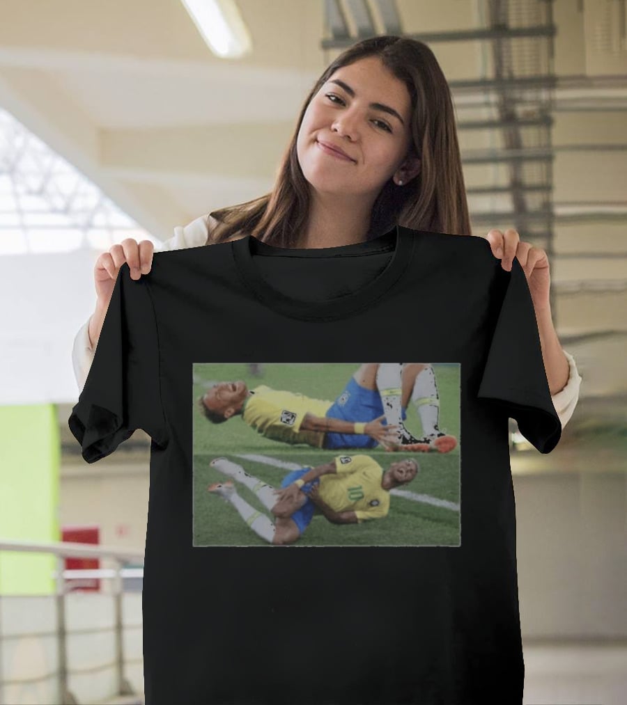 Netballers Would Never Roll Neymar Soccer Meme T-Shirt