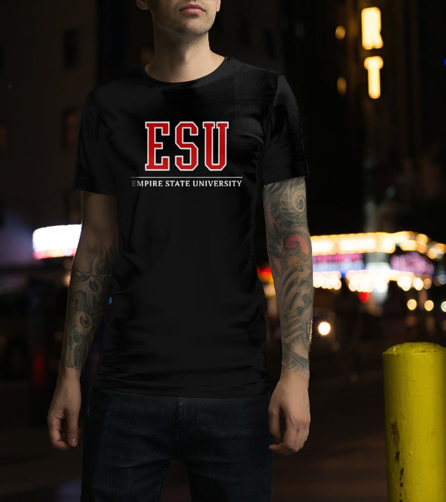 ESU Empire State University Marvel Sports Fan T-Shirt