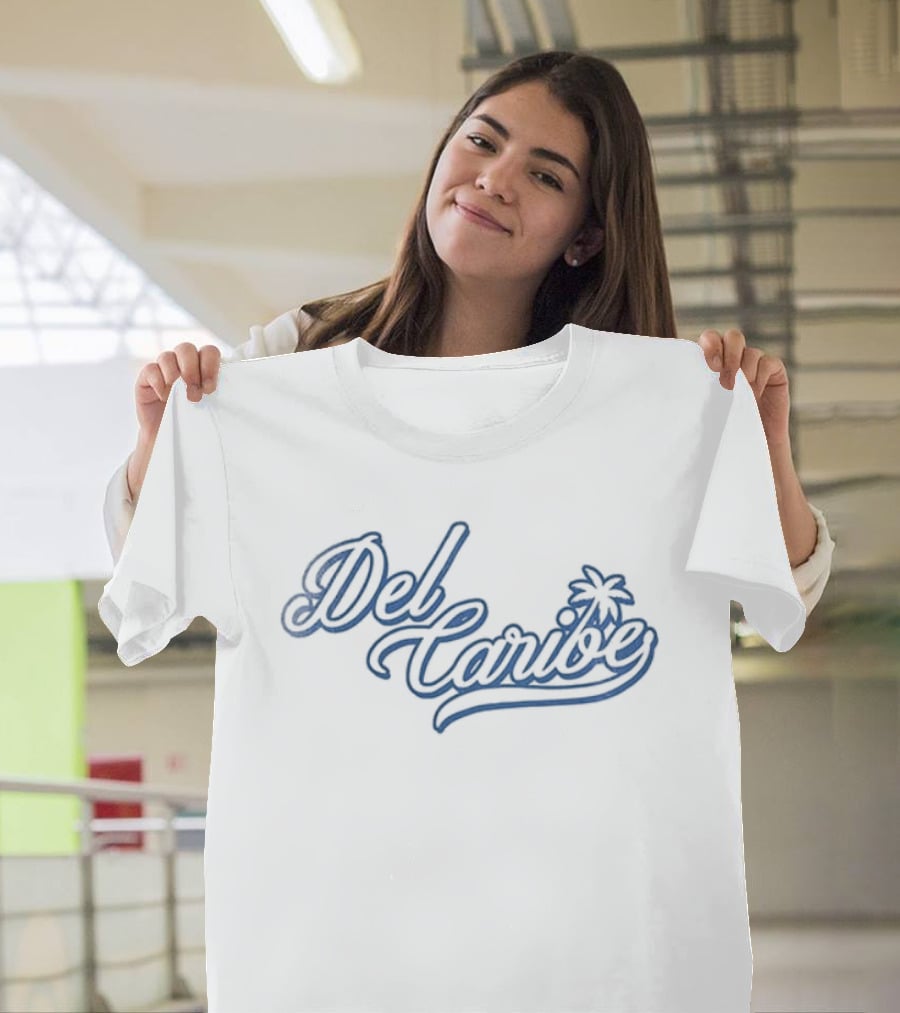 Del Caribe WHG Palm Tree Coastal T-Shirt