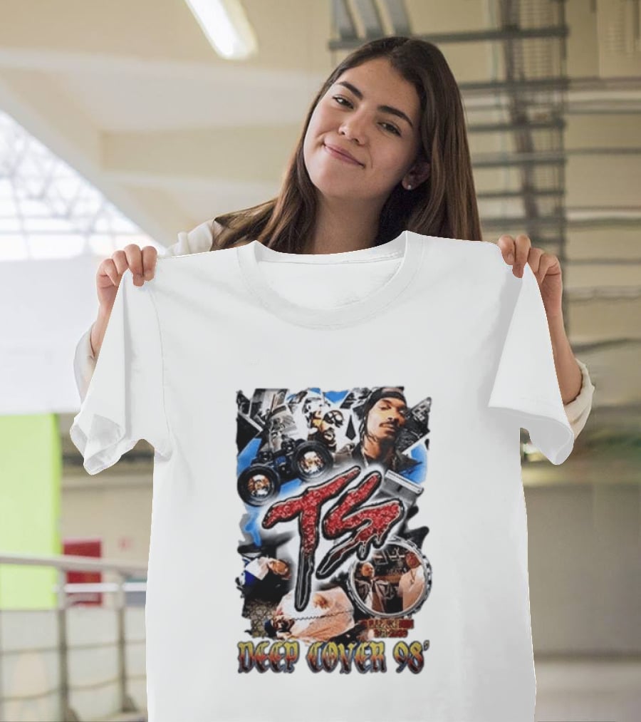 Toney Starks Deep Cover 98 RIP Big Pun 90s Rap Album Mashup T-Shirt