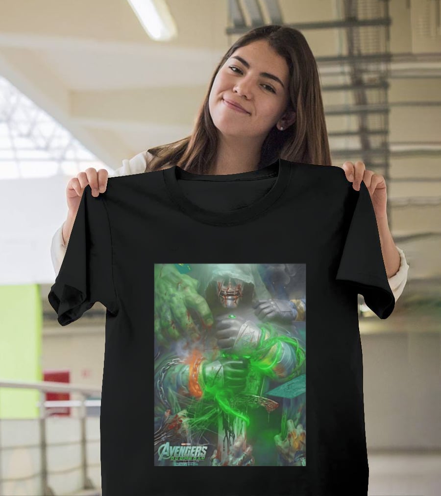 Avengers Doomsday Infinity Vision Powered Heroes Chaos T-Shirt