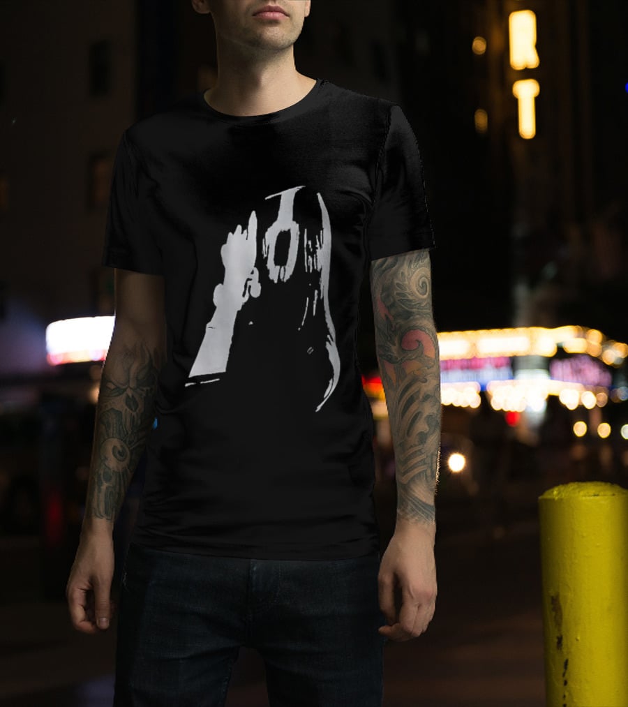 Billie Eilish Unique Silver Back T-Shirt