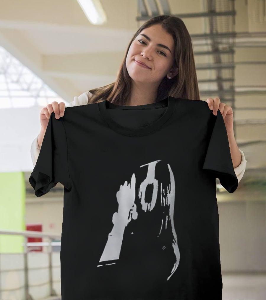 Billie Eilish Unique Silver Back T-Shirt