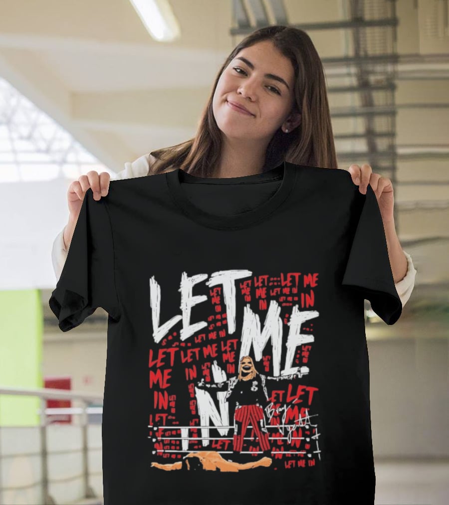 Bray Wyatt The Fiend Let Me In Wrestling Graffiti T-Shirt