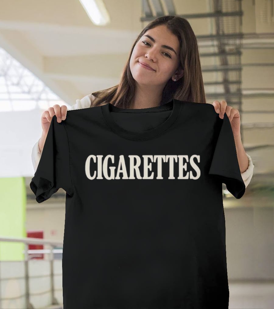 Cigarettes Tobacco Minimalist T-Shirt