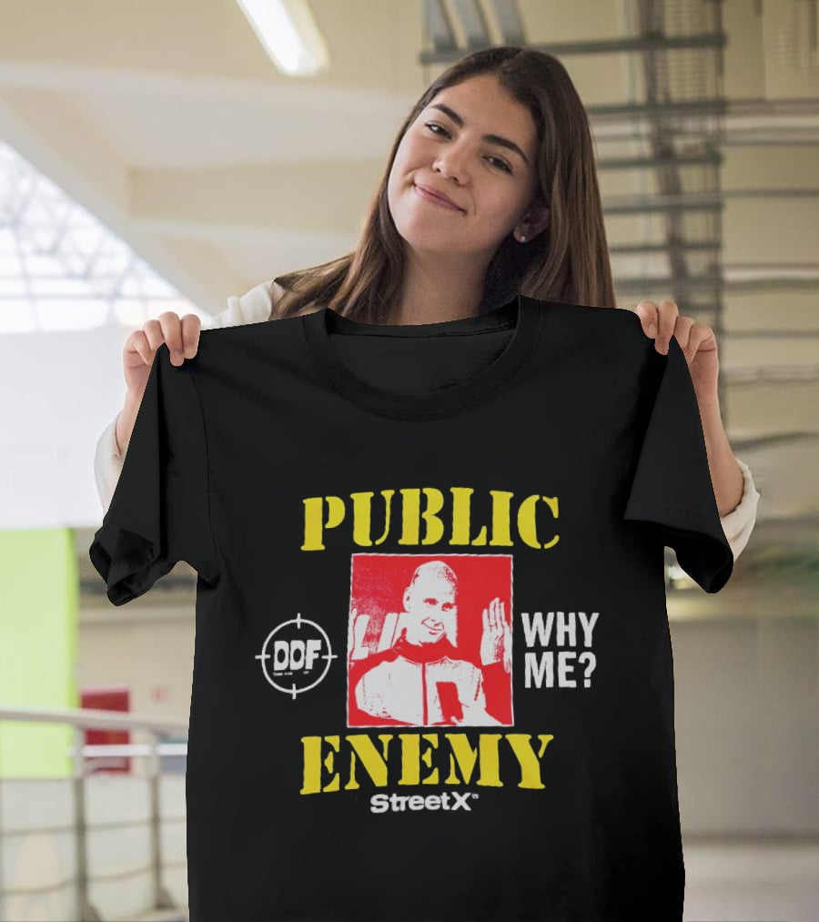 Dan Richardson Western Bulldogs Public Enemy Why Me StreetX DDF T-Shirt