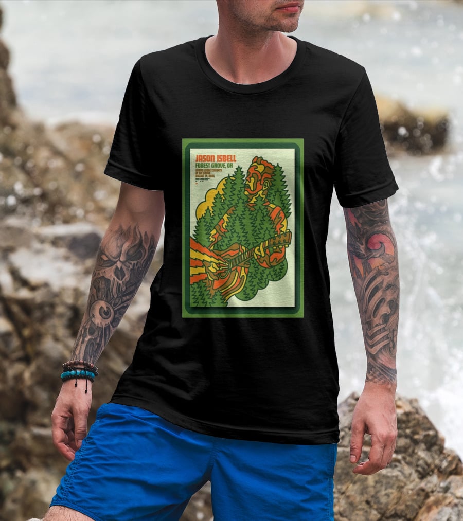 Jason Isbell Forest Grove OR Grand Lodge Concerts Aug 14 2026 T-Shirt