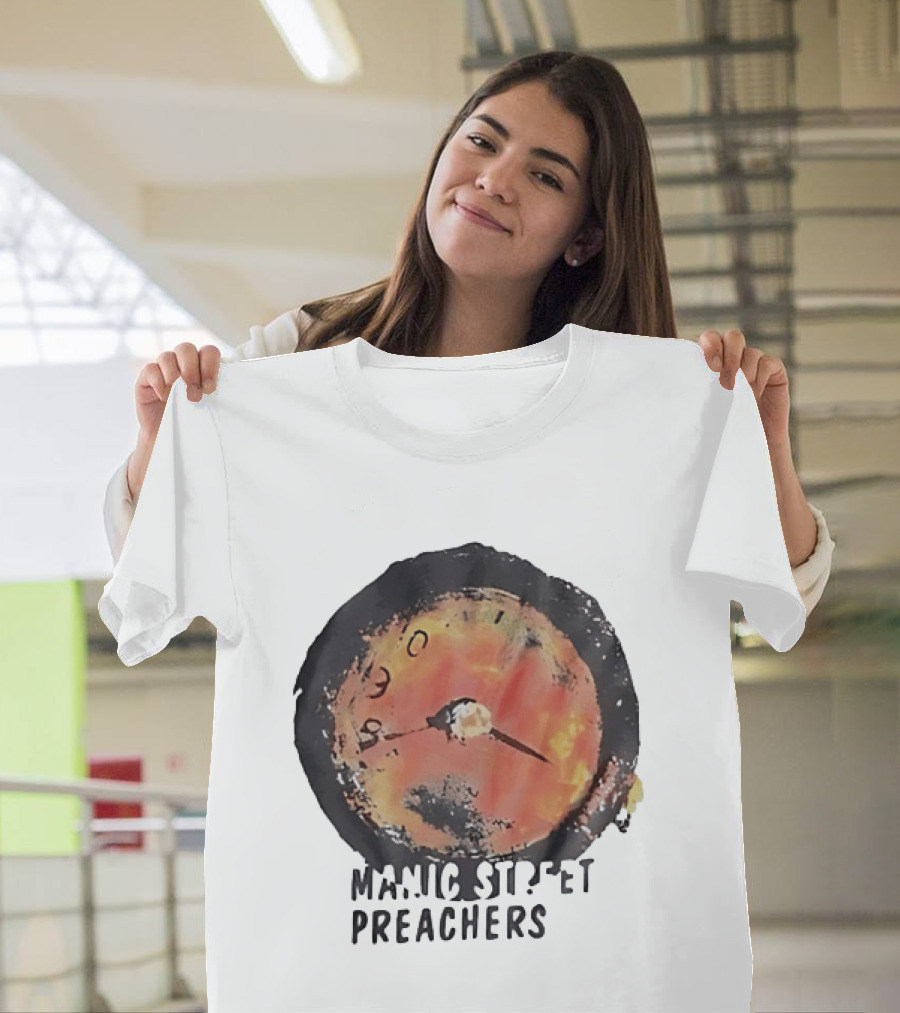 Manic Street Preachers Alternative Rock Band Dial T-Shirt