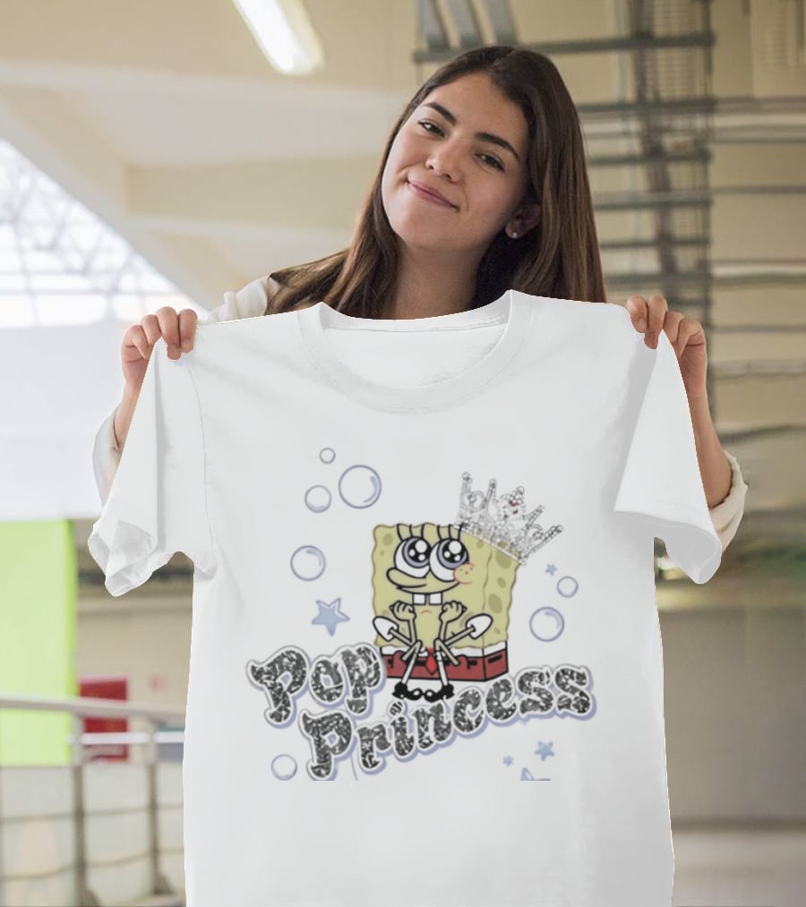 Nickelodeon SpongeBob SquarePants Pop Princess Bubbles Crown T-Shirt