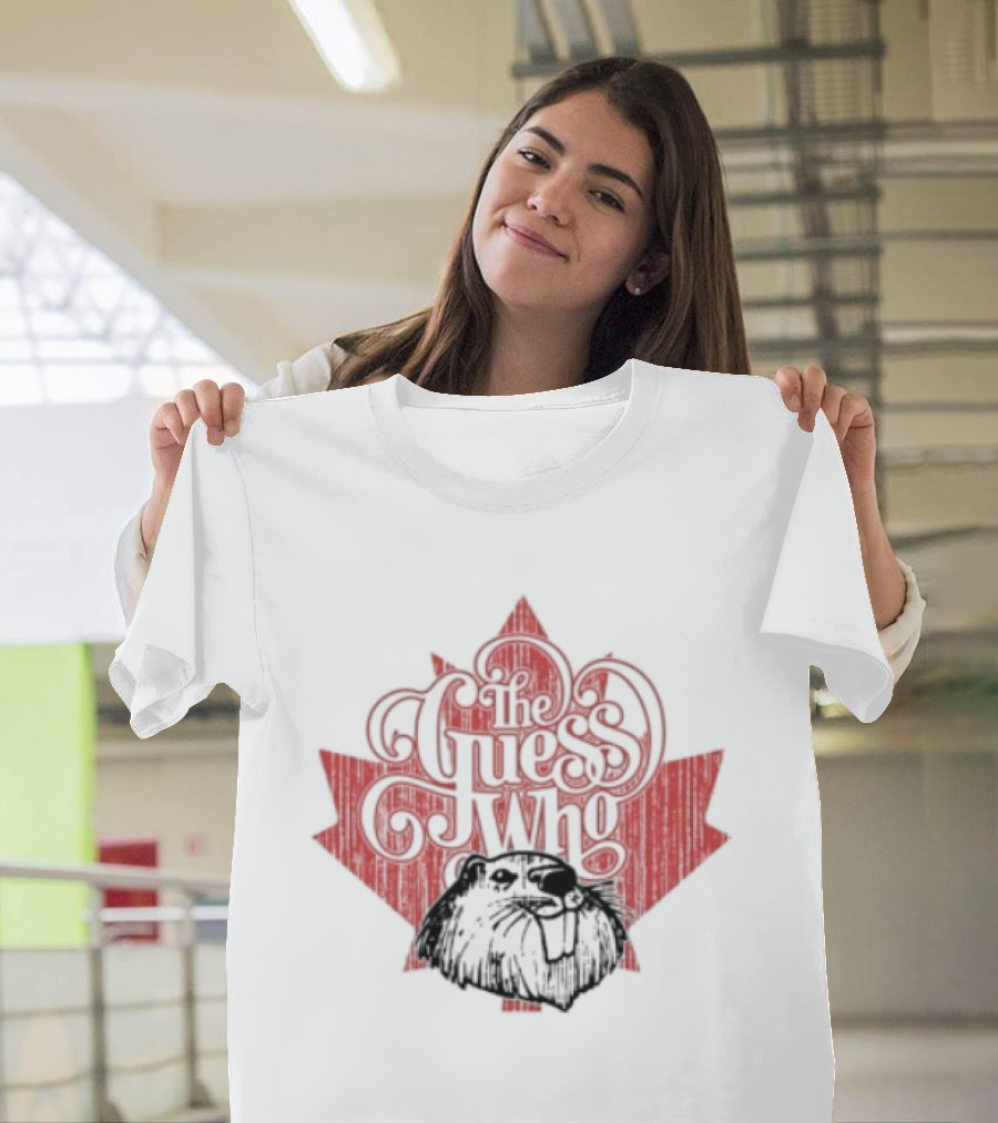 The Guess Who Beaver Maple Leaf Canadian T-Shirt