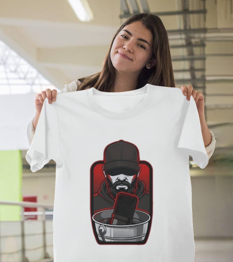 Pat McAfee Show Podcast Host Sports Enthusiast Iconic Microphone T-Shirt