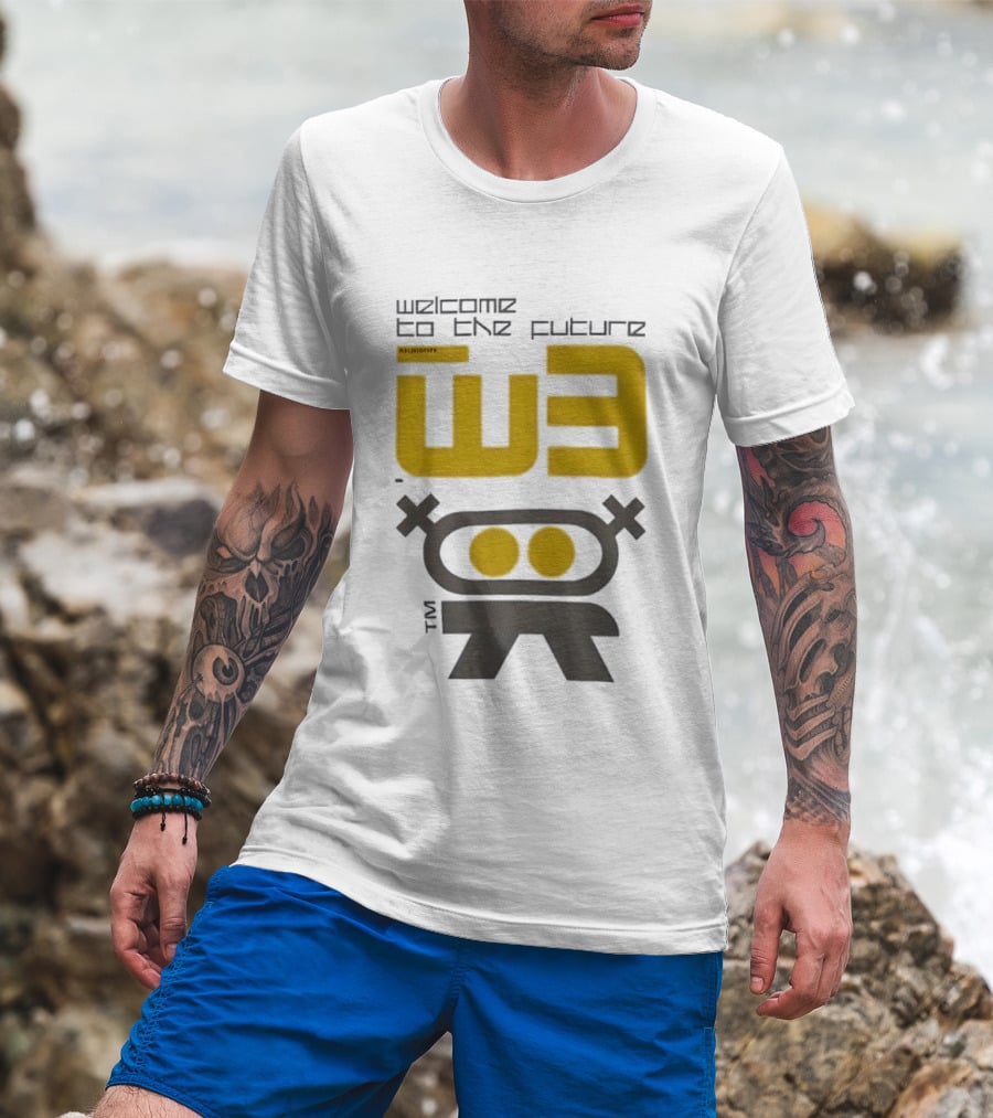 Welcome To The Future W3 Logotype TM T-Shirt