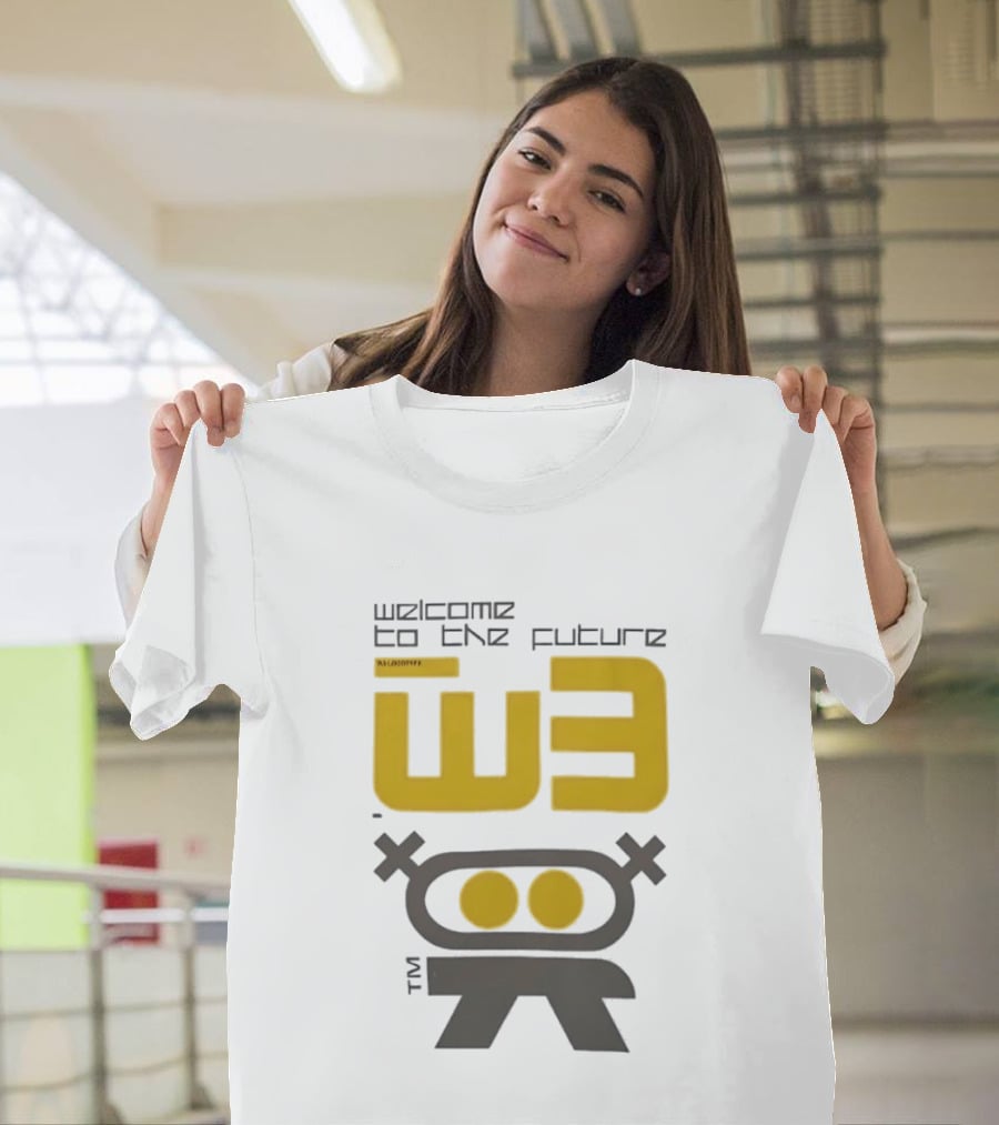 Welcome To The Future W3 Logotype TM T-Shirt