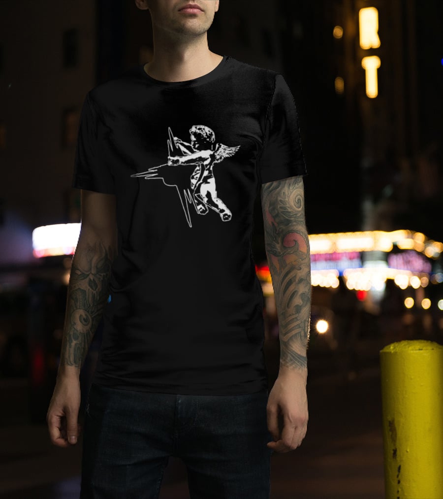 Bad Suns Store Cherub Angel With Bow And Arrow T-Shirt