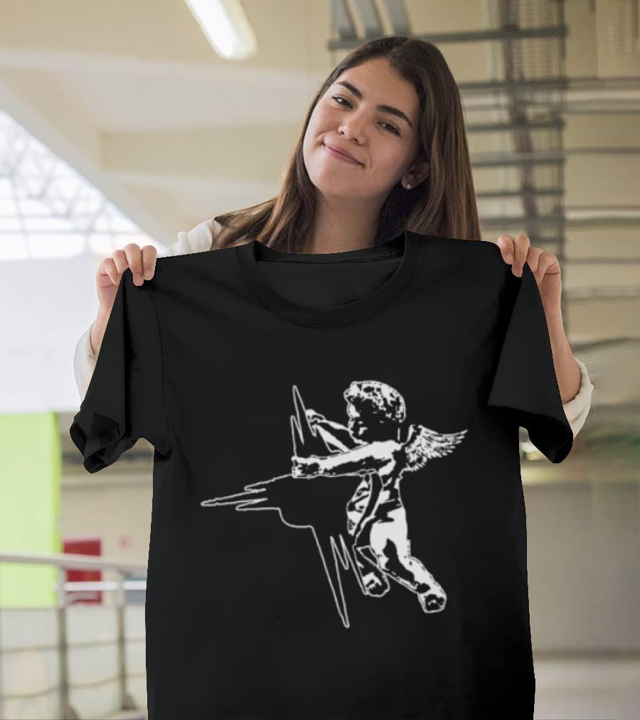 Bad Suns Store Cherub Angel With Bow And Arrow T-Shirt