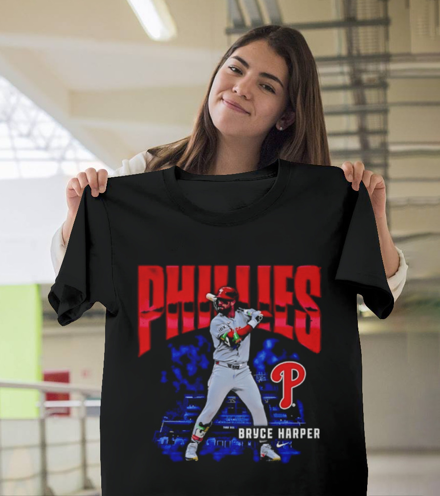 Bryce Harper Phillies Baseball Philadelphia Star T-Shirt