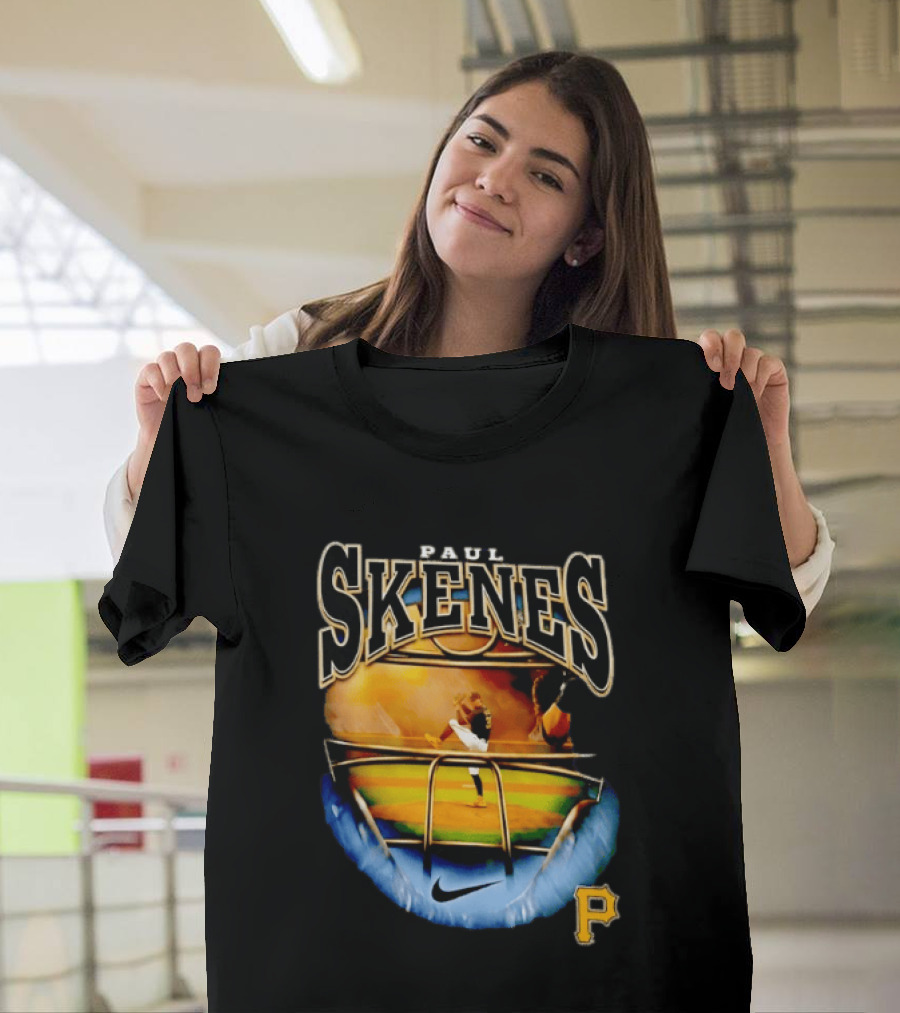 Paul Skenes Pittsburgh Pirates Ballpark Action Nike T-Shirt