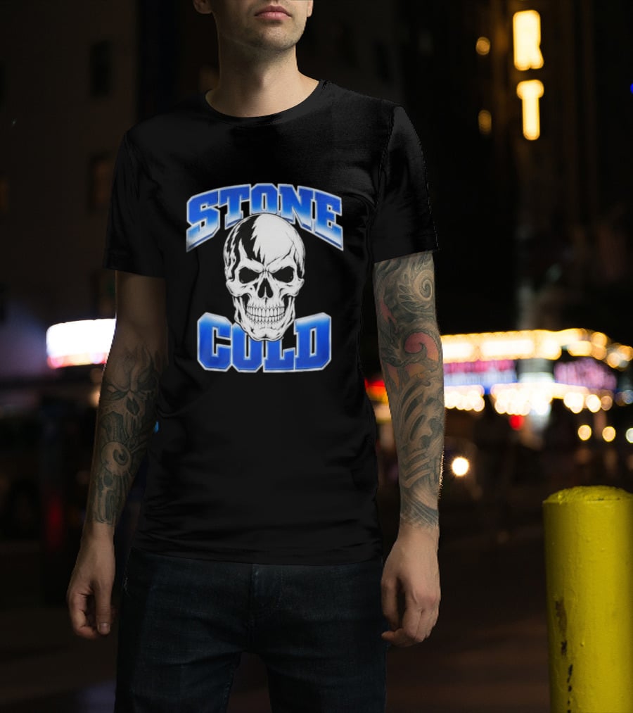 Stone Cold Skull Kevin Owens T-Shirt