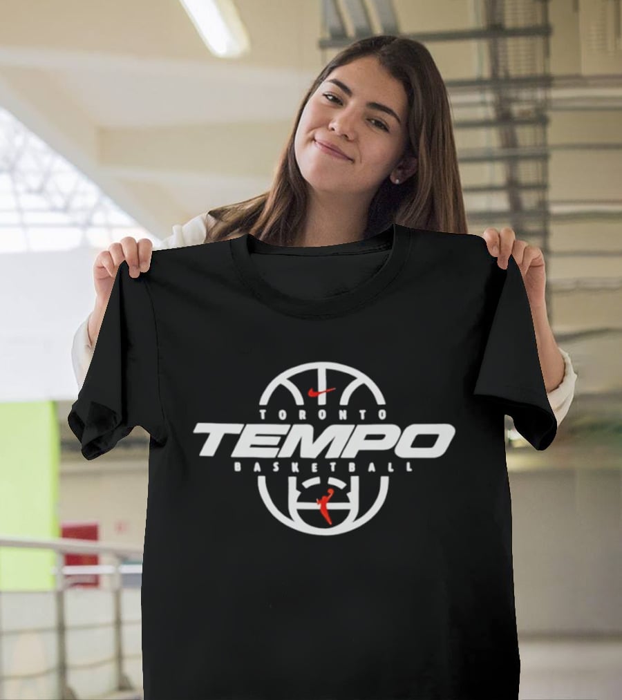 Toronto Tempo Basketball Nike Swoosh Hoop T-Shirt