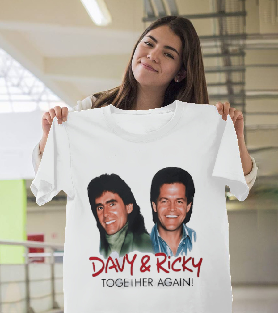 Davy & Ricky Together Again Music Legends T-Shirt