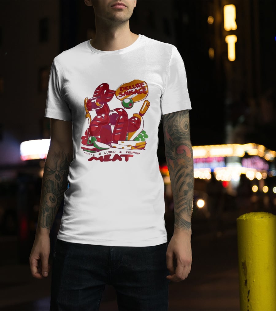 Deluxe Sausage Cured Premium Meat T-Shirt
