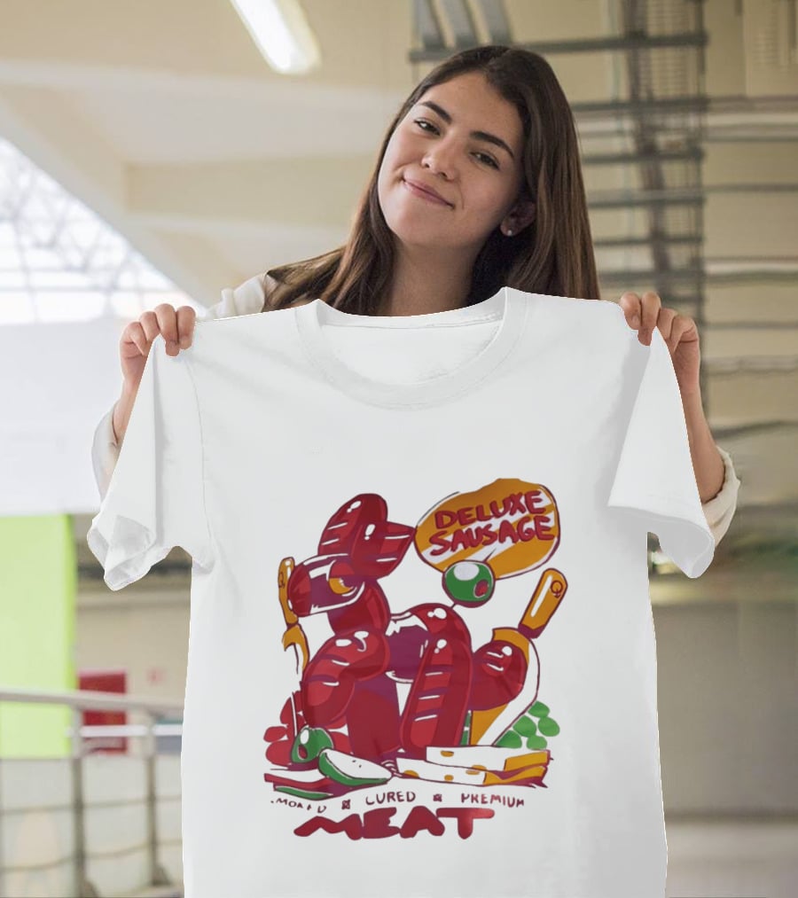 Deluxe Sausage Cured Premium Meat T-Shirt