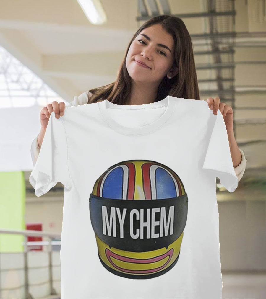 My Chemical Romance Kobra Kid Helmet My Chem T-Shirt