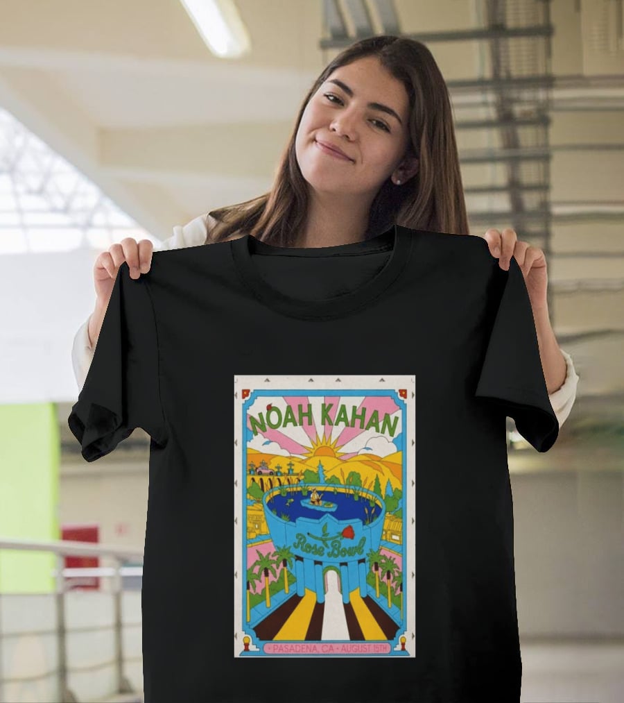 Noah Kahan Rose Bowl Pasadena CA August 15th 2026 T-Shirt