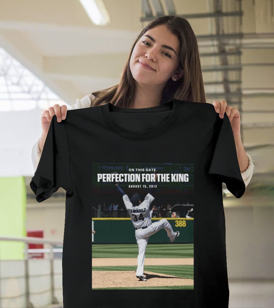On This Date Perfection For The King Hernandez 34 August 15 2012 T-Shirt