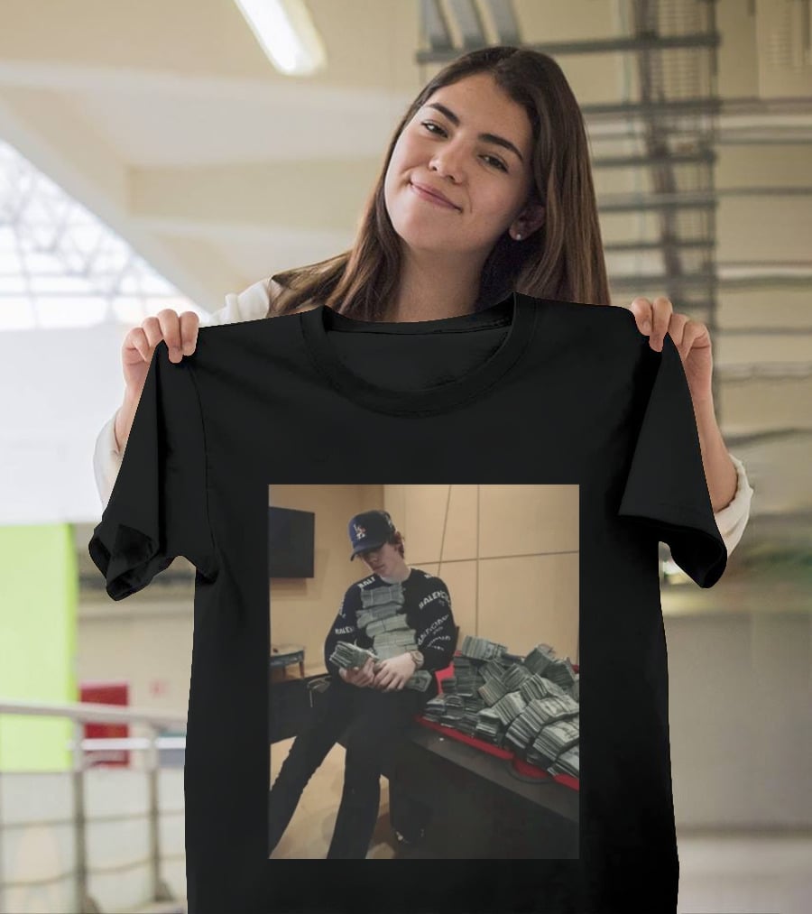Balenciaga Black Stacks Of Cash T-Shirt