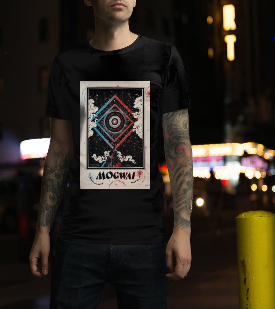 Mogwai 2026 France Rock Festival Exclusive Voyage Du Rock T-Shirt