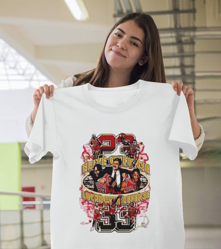 Chicago Bull Machael Jordan X Scotie Pippen Build For Greatness T-Shirt