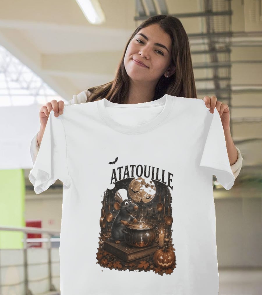 Ratatouille Halloween Cooking Adventure With Pumpkin And Chef Mouse T-Shirt