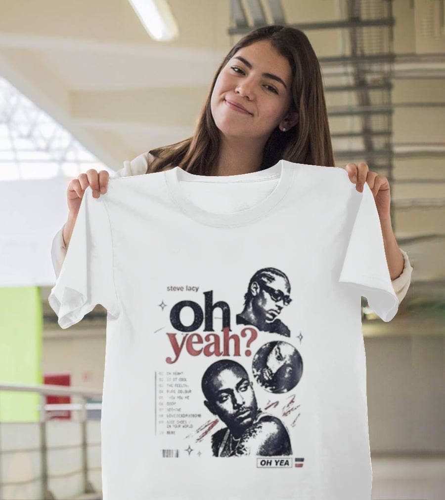 Steve Lacy Oh Yeah Tour 2022 Skeletons Tracklist 90879 T-Shirt