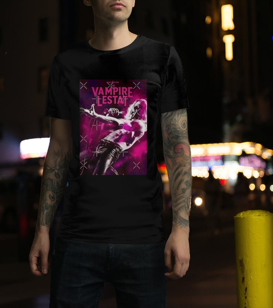 Anne Rice's The Vampire Lestat Gothic Horror Rock Star Aesthetic T-Shirt