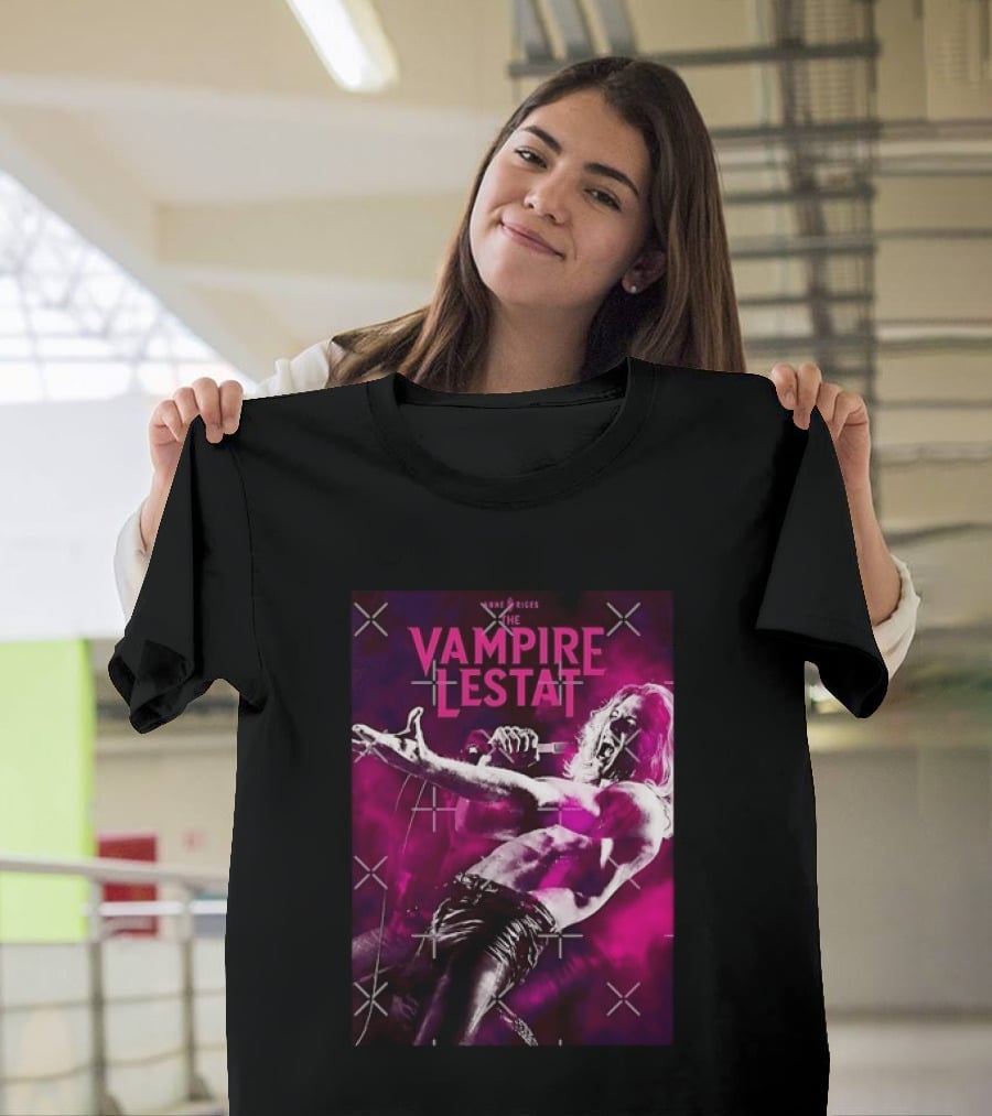 Anne Rice's The Vampire Lestat Gothic Horror Rock Star Aesthetic T-Shirt