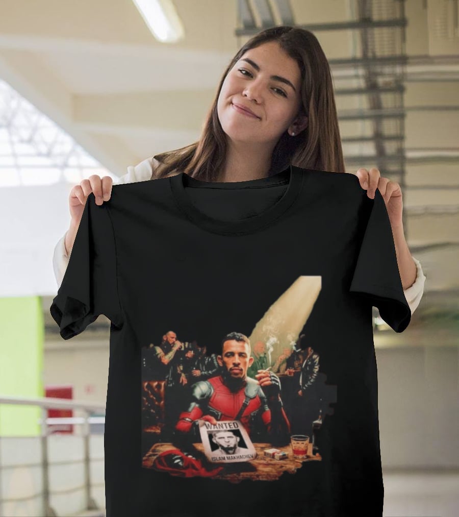 Carlos Prates Deadpool Wanted Islam Makhachev The Nightmare Will Get You T-Shirt