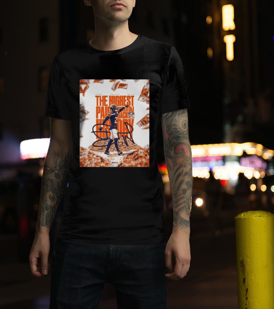 Devon Witherspoon NFL The Highest Paid Cornerback In History T-Shirt