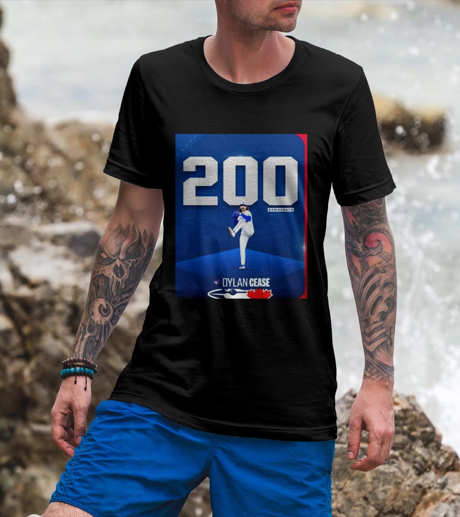 Dylan Cease 200 Strikeouts Baseball Pitcher T-Shirt