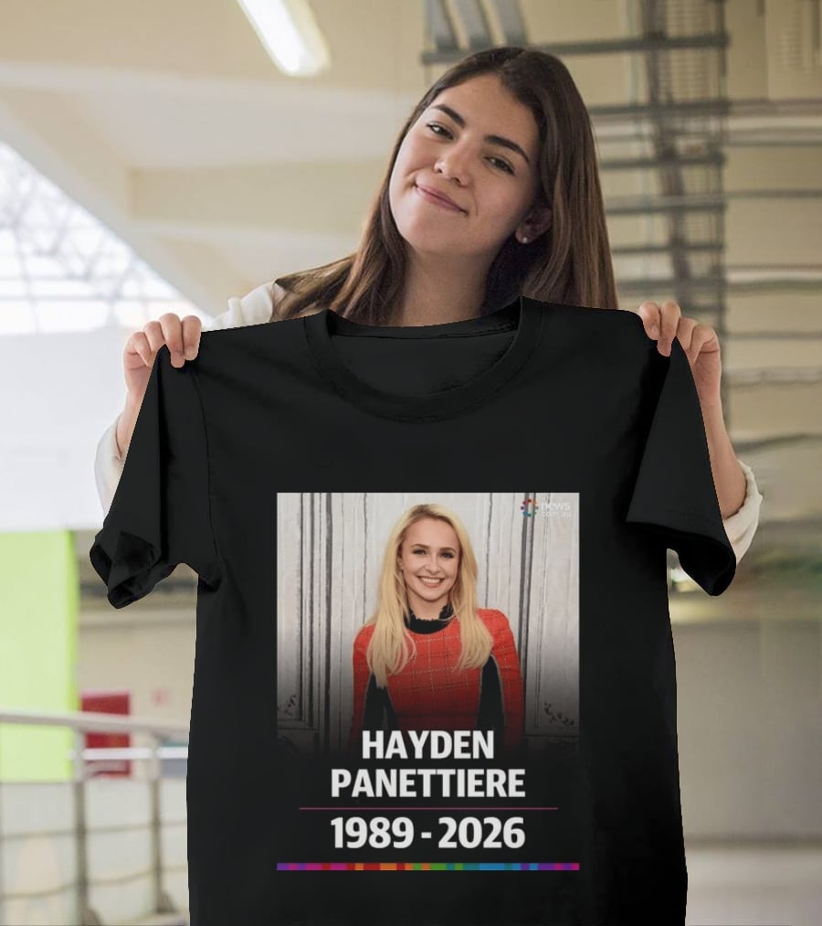 Hayden Panettiere 1989 2026 News T-Shirt