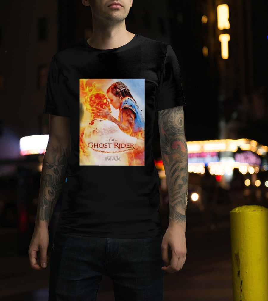 The Ghost Rider Movie Filmed For IMAX Marvel Cinematic T-Shirt