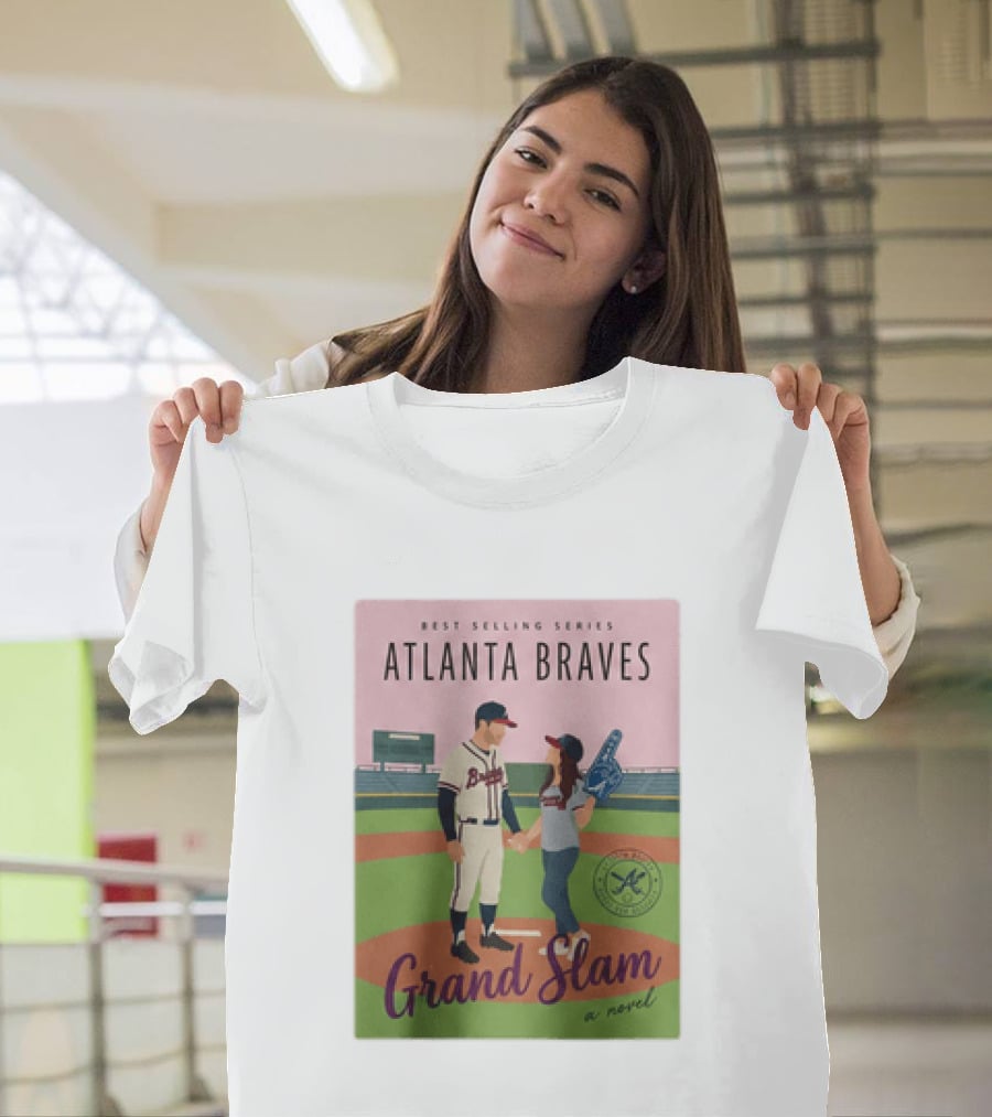 Atlanta Braves Best Selling Series Grand Slam Novel 2026 Giveaway T-Shirt