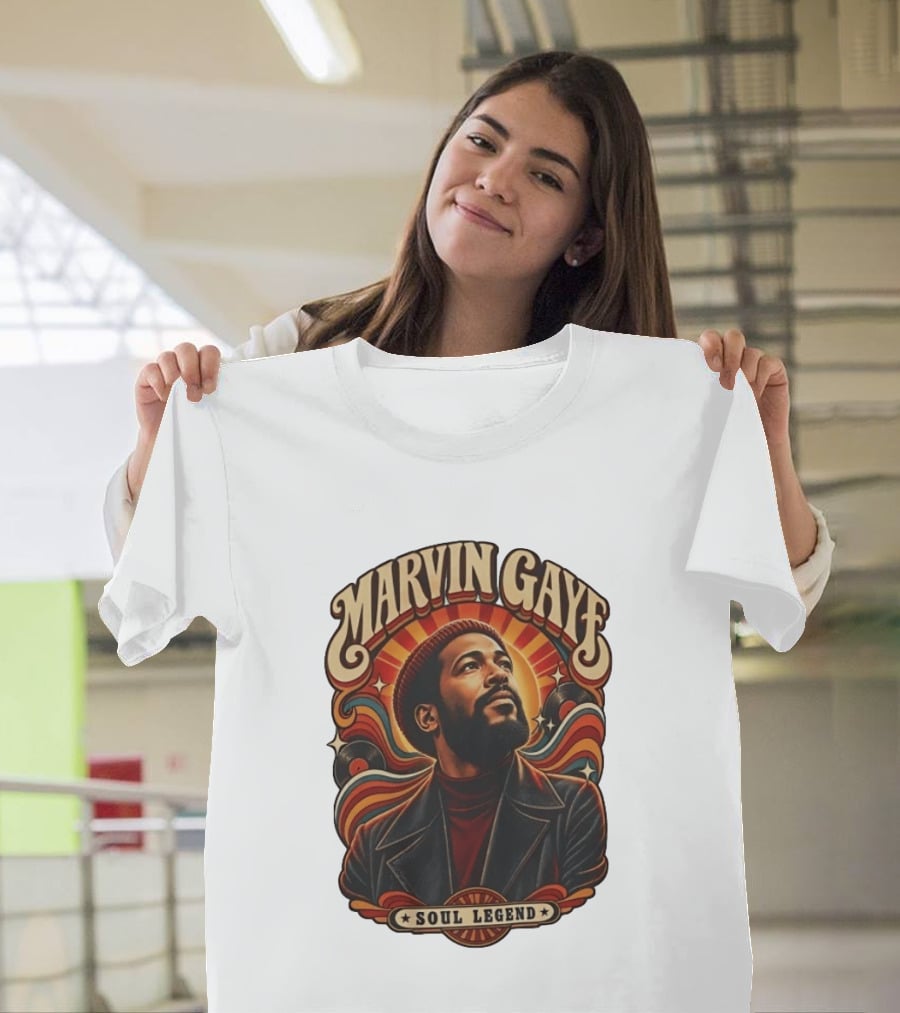 Marvin Gaye Soul Legend Motown T-Shirt