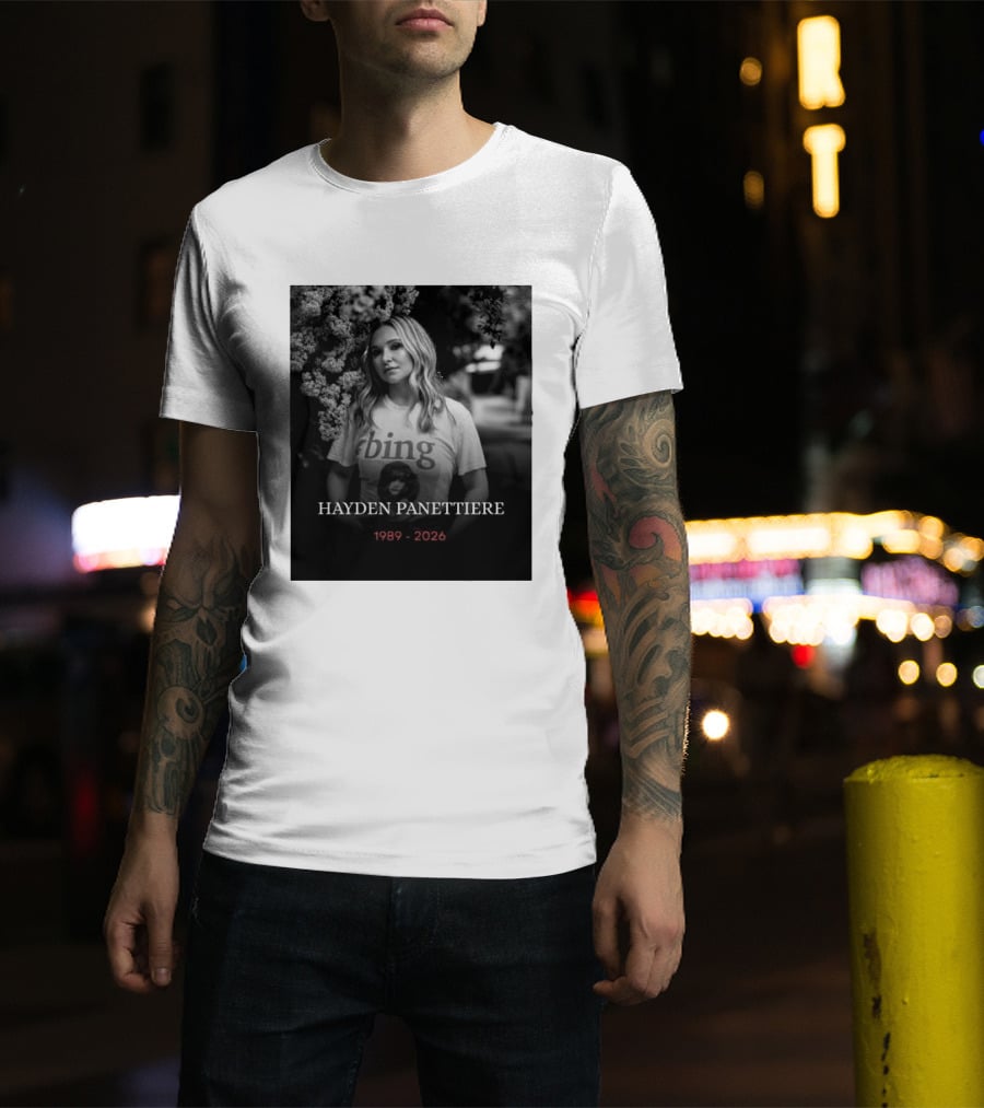 Hayden Panettiere 1989 2026 Bing T-Shirt