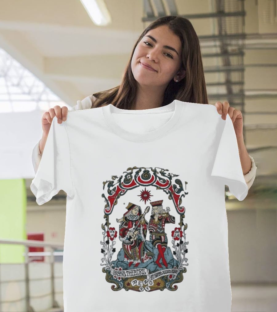 Goose Grand Theatre Reno August 16 2026 Playing Card Kings T-Shirt